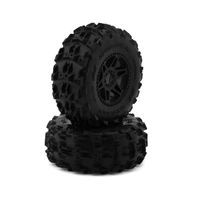 UpGrade RC Saw Blade SC 2.2/3.0" Pre-Mounted Short Course Truck Tires (2) (17mm/14mm/12mm Hex)