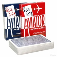 Aviator Jumbo Index Poker Cards (Assorted)