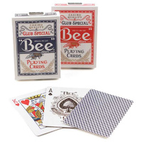 Bicycle Bee Club Special Playing Card Deck Red/Blue (Assorted)
