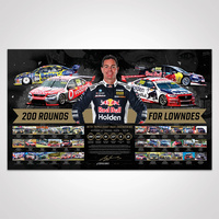 Triple Eight Race Engineering '200 Rounds For Lowndes' Signed Limited Edition Print