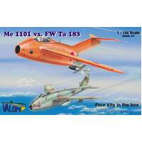 Valom 1/144 Me 1101 vs FW Ta 183 Plastic Model Kit