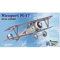 Valom 1/144 Nieuport Ni 17 (dual combo) Plastic Model Kit