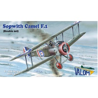 Valom 1/144 Sopwith F.1 Camel (double set) Plastic Model Kit