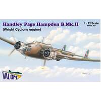 Valom 1/72 Handley Page Hampden B.Mk.II (W.Cyclone) Plastic Model Kit