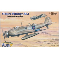Valom 1/72 Vickers Wellesley Mk.I (African campaign) Plastic Model Kit