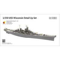 Very Fire 1/350 USS Wisconsin Detail Up Set(For Very Fire VF350912) Plastic Model Kit