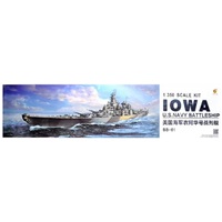 Very Fire 1/350 USS Navy Battleship BB-61 Iowa Plastic Model Kit 350910