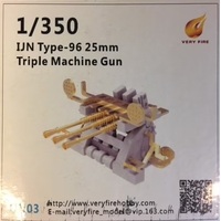 Very Fire 1/350 IJN 25mm gun (triple mount)(10 sets) Plastic Model Kit