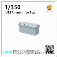Very Fire 1/350 USS Resin Ammunition Box (30 sets) Plastic Model Kit USS08