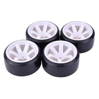 VGRC VGDFTI001-W Drift Wheels MTD 6 Spoke (4pce) W 1/10