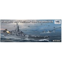 Vee Hobby 1/700 South Dakota Battleship BB-57 1944 Deluxe Edition Plastic Model Kit [E57005]