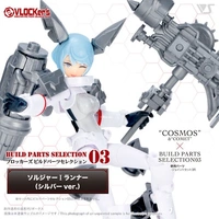 VLOCKer's Build Parts Selection 03 SOLDIER I Runner (Silver ver.)