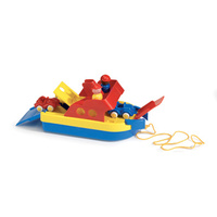 Viking Toys - Ferry Boat with 2 Cars and 2 figures