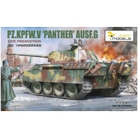 Vespid 1/72 Pz.Kpfw.V 'Panther' Ausf.G Late Production Plastic Model Kit