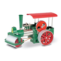 Wilesco D 365 Steam Roller, green 00365