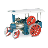 Wilesco D405 Steam Traction Engine blue 00405