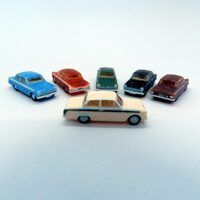 West Edge 3D N 1963 Ford Lotus Cortina 2-Door (2pcs - Assorted colours)