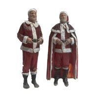 West Edge 3D HO 1/87 Santa Claus/Father Christmas (2 pcs)