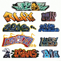 Walthers HO Graffiti Decals Mega Set - Set #2 (9)