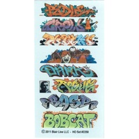 Walthers HO Graffiti Decals Mega Set - Set #9 (9)