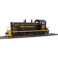 Walthers HO EMD SW7 - Standard DC -- Detroit & Toledo Shore Line #116