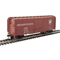 Walthers HO 40' ACF Welded Boxcar w/8' Youngstown Door - Ready to Run -- Pennsylvania Railroad #71027