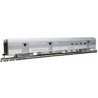 Walthers HO 85' Budd Baggage-Railway Post Office - Ready To Run -- Santa Fe (silver)