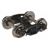 Walthers HO Rigid Plastic Trucks w/33" Metal RP-25 Wheels & Axles -- Bettendorf - 1 Pair