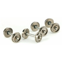 Walthers HO 36" Turned Metal RP-25 Wheelsets -- With Metal Axles pkg(12)
