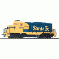 Walthers HO Trainline EMD GP9M Atchison Topeka and Santa Fe ATSF Blue Standard DC Locomotive