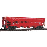 Walthers HO Offset Hopper - Ready to Run -- Santa Claus Coal Express