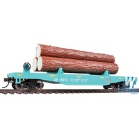 Walthers HO Trainline Log Dump Car With Logs UP