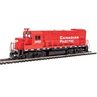 Walthers HO Trainline EMD GP15-1 - Standard DC - Canadian Pacific (red, white)