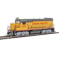Walthers HO Trainline EMD GP15-1 - Standard DC - Union Pacific(R) (yellow, gray, red)