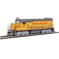 Walthers HO Trainline EMD GP15-1 - Standard DC - Union Pacific(R) (yellow, gray, red)