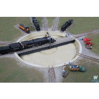 Walthers N DCC Turntable 130'