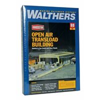 Walthers Cornerstone HO Open Air Transload Building