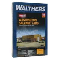 Walthers HO Cornerstone Washington Salvage Yard Model Building Kit