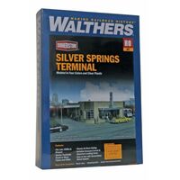 Walthers HO Silver Springs Bus Terminal Kit