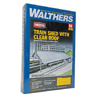 Walthers Train Shed With Clear Roof