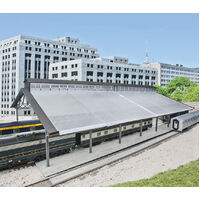 Walthers Train Shed With Clear Roof