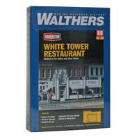 Walthers HO White Tower Restaurant Kit