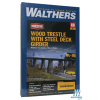 Walthers Cornerstone HO Tressle Deck Girder Bridge Kit WAL933-3147