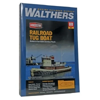 Walthers HO Cornerstone Railroad Tugboat Model Scenery Kit