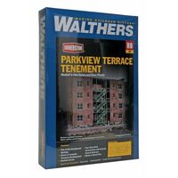 Walthers HO Parkview Terrace Background Building Kit