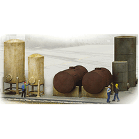 Walthers HO Cornerstone Industrial Tanks Detail Set