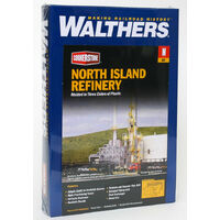 Walthers N North Island Oil Refinery Kit