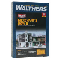 Walthers N Merchant's Row II Kit