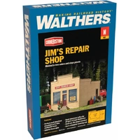Walthers N Jim's Repair Shop Kit
