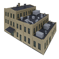Walthers N Roof Details Kit
